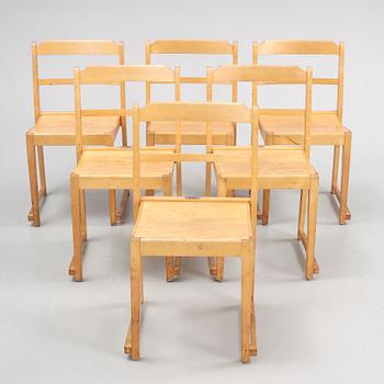 STOLAR, 6 st, Sven Markelius, 1940/50-tal.