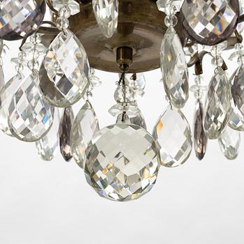 A Rococo style chandelier, first half of the 20th century.