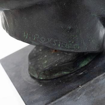 Henrik Roxström, Portrait head.