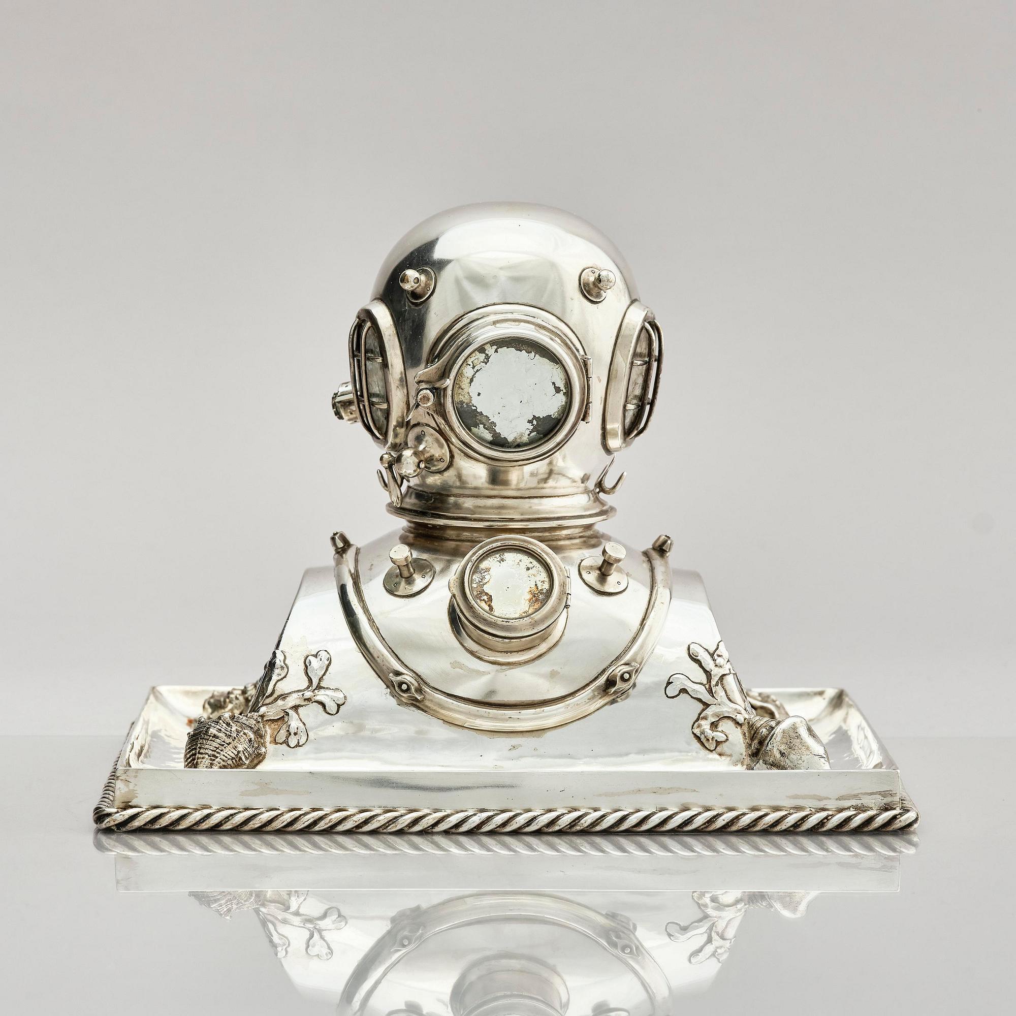 Firma Anton Michelsen, skulptur, sterling silver, Köpenhamn 1923.