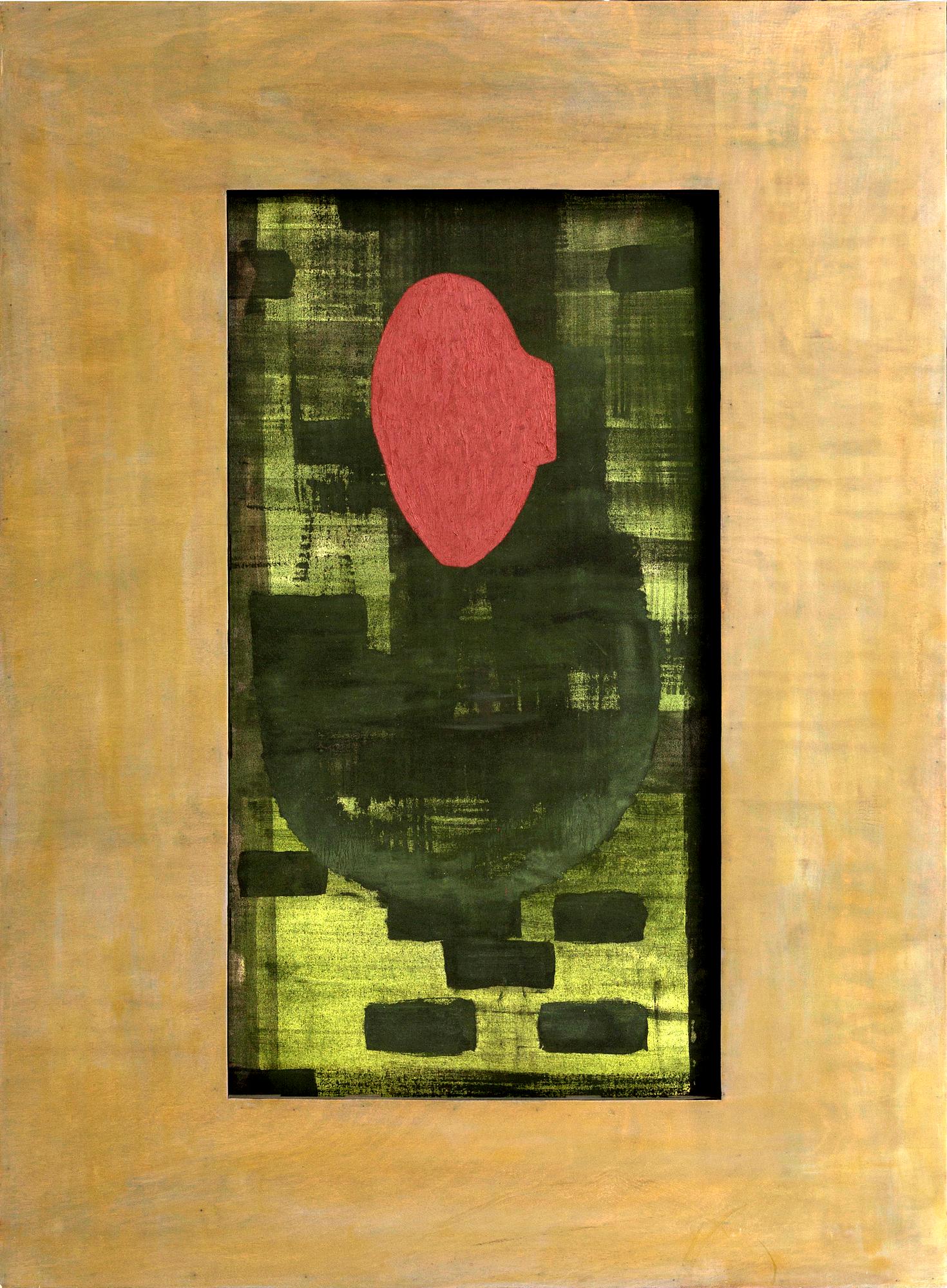 MICHAEL JÄGER, mixed media signed and dated.