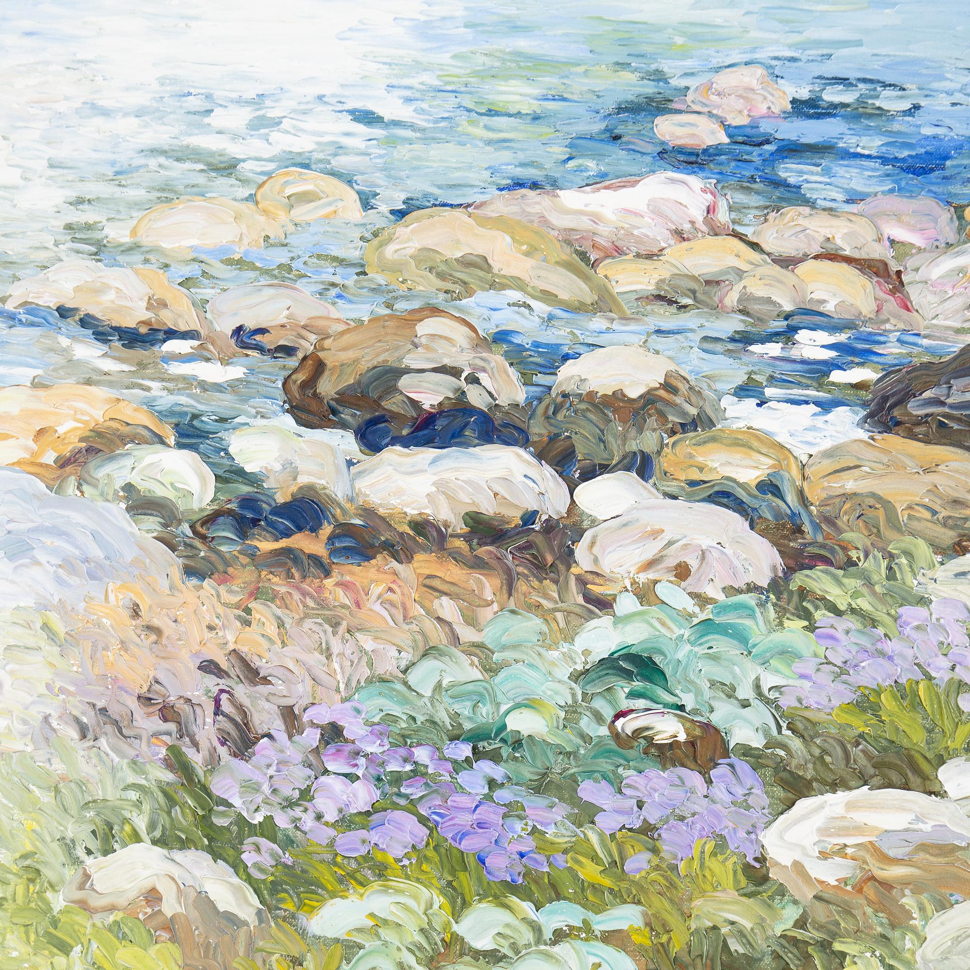 Anita Erséus, oil on canvas, signed.