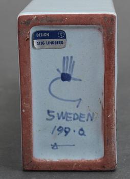 VAS OCH SKÅL, 2 delar, stengods & fajans, Stig Lindberg, Gustavsbergs Studio.