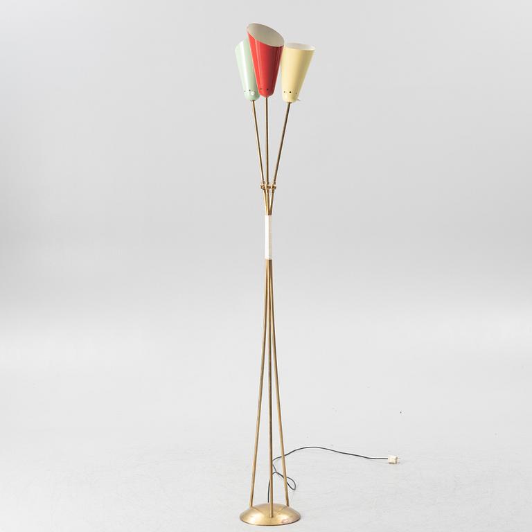 Floor lamp, Italy, circa mid-20th century.