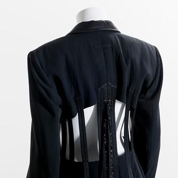 SUIT, Jean Paul Gaultier, "Vault Cage Jacket", 1984/85.