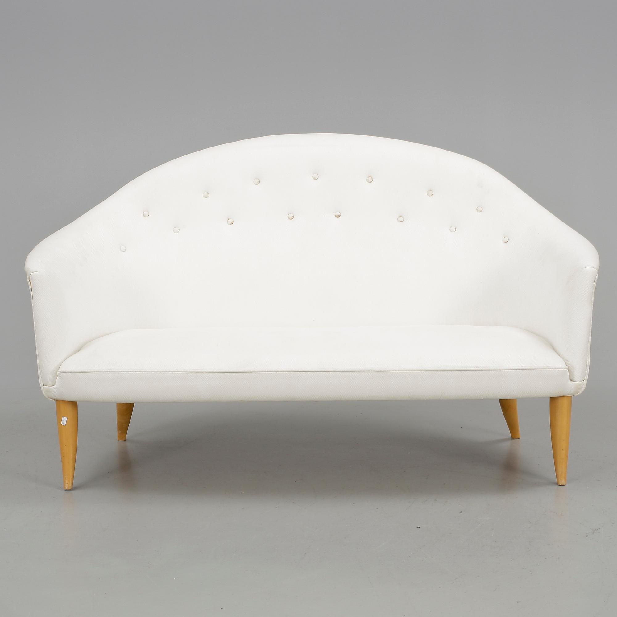 SOFFA, "Paradiset", NK:s triva-serie, Kerstin Hörlin-Holmqvist, Nordiska Kompaniet, formgiven 1958.
