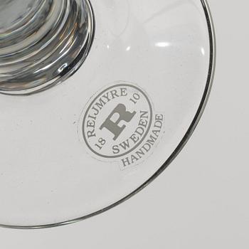 Jonas Bohlin, shot glasses, a pair, "One glass", Reijmyre, 1997.