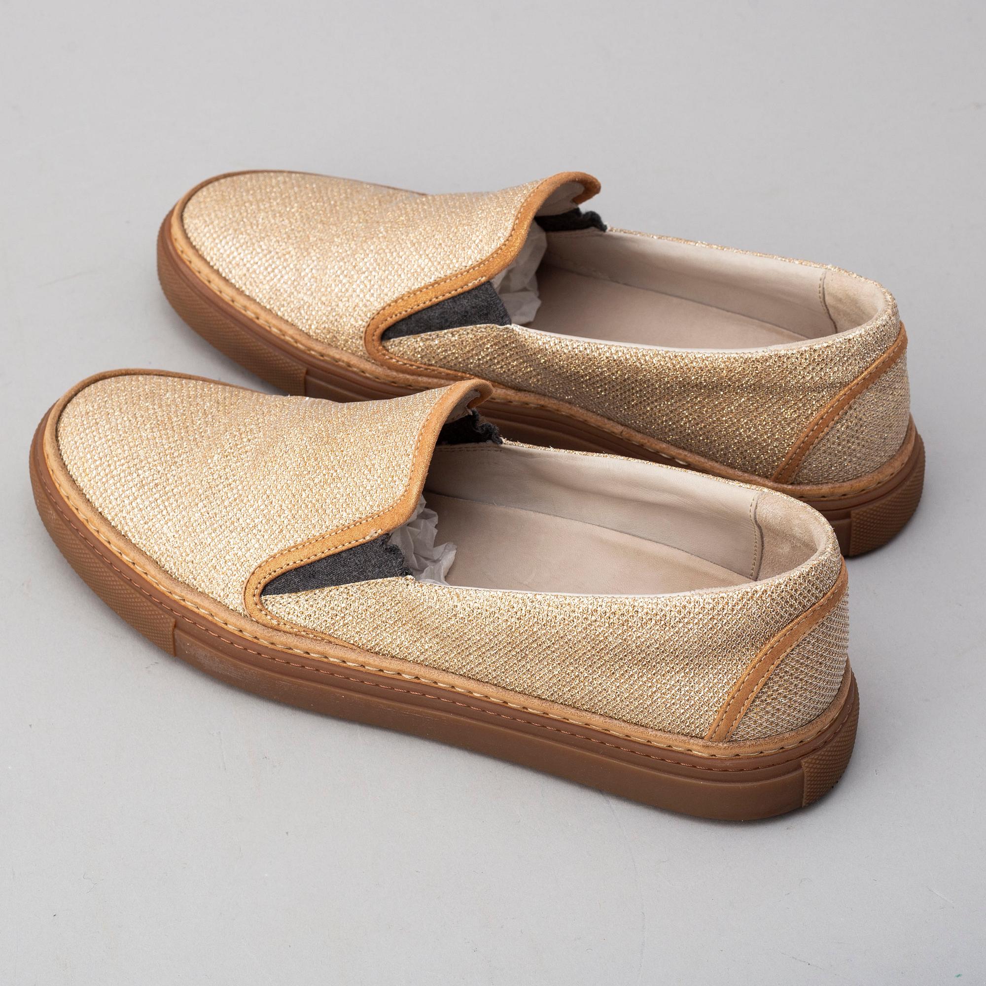 BRUNELLO CUCINELLI, skor, storlek 39½.