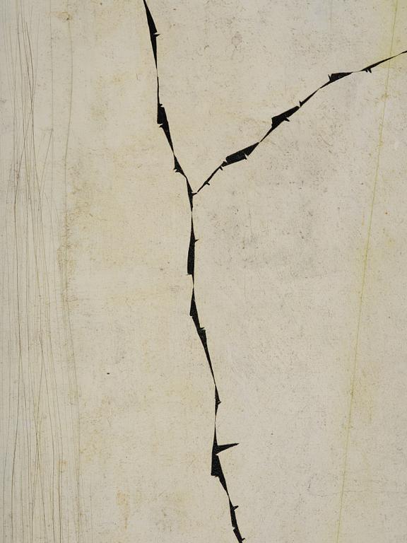 Thea Ekström, Crack Painting.