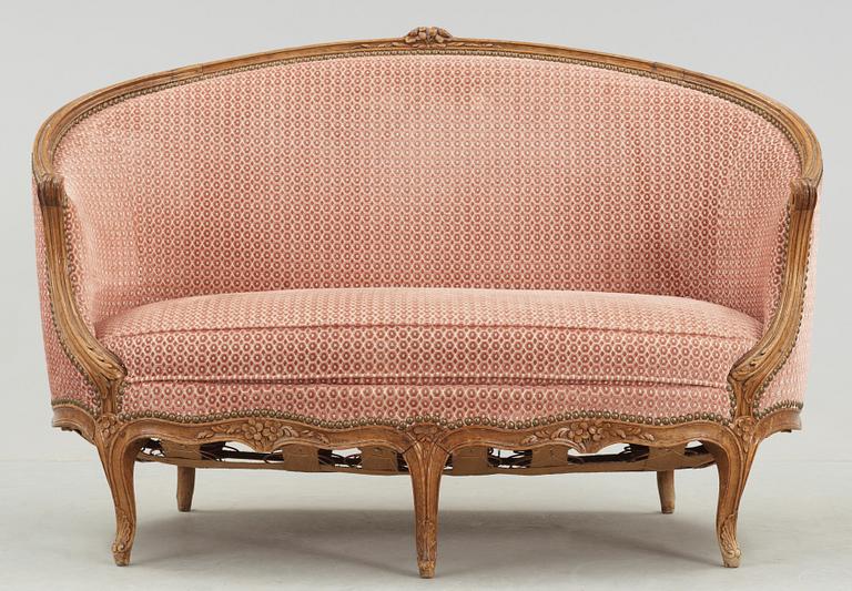 SOFFA, Louis XV, 1700-tal.