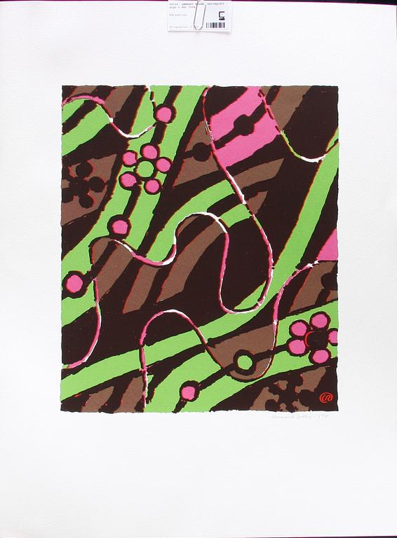 LENNART RODHE, seriegrafi, sign o dat 1998.