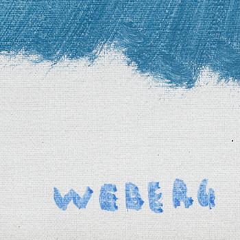 WILLIE WEBERG, olja på duk, sign, 1973.