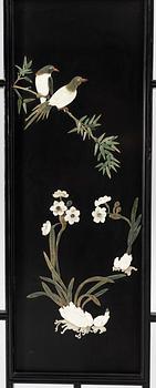 Folding screen, China, 20th Century.