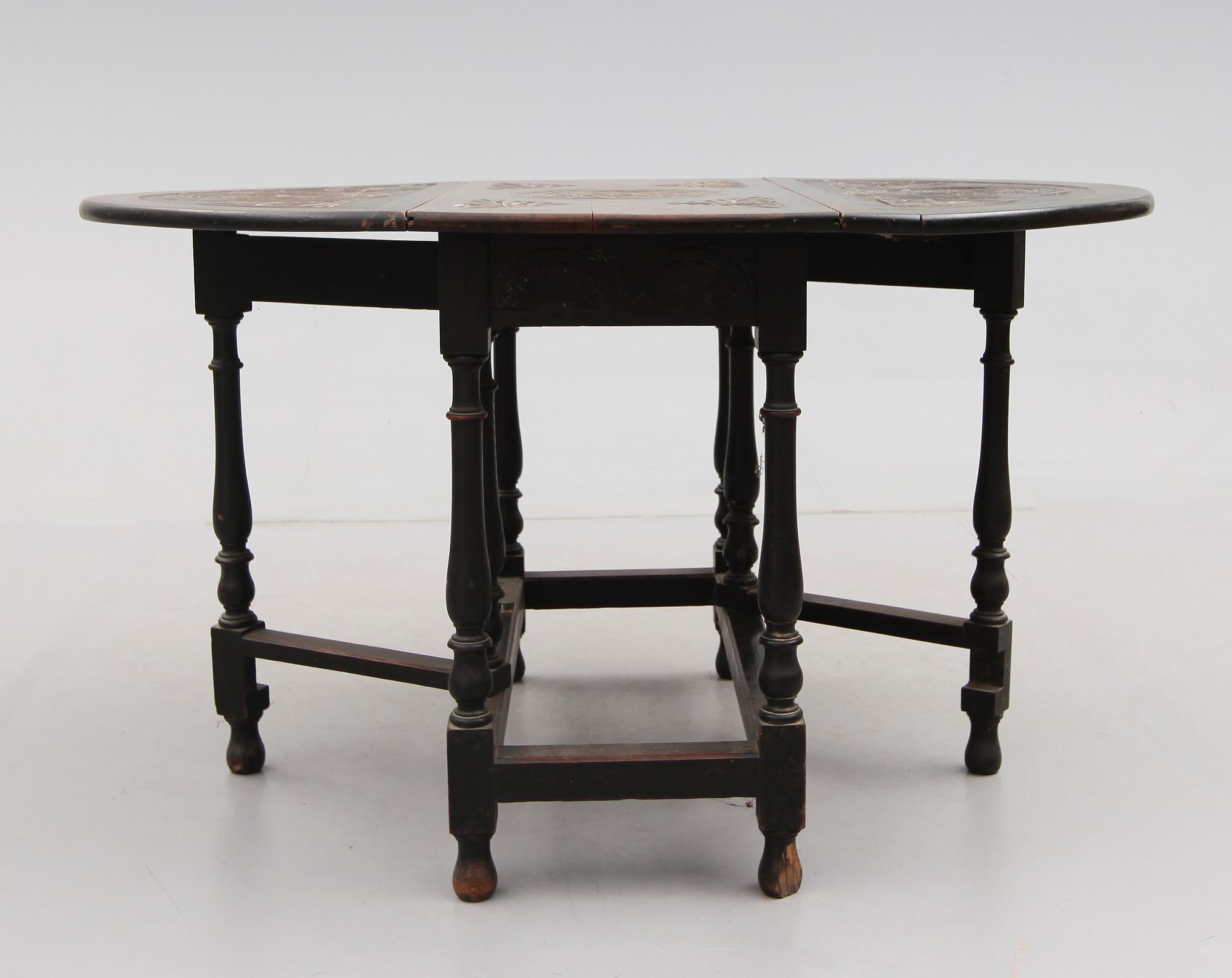 SLAGBORD, omkring år 1900.