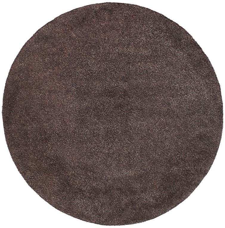 Gunilla Lagerhem Ullberg, CARPET. "Stubb nr 107". Almost circular. Design by Gunilla Lagerhem-Ullberg, Kasthall. Diameter 271-277 cm.