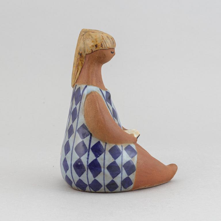 Lisa Larson, a stoneware figurine, 'Amalia' from the series 'ABC-flickorna', for Gustavsberg.