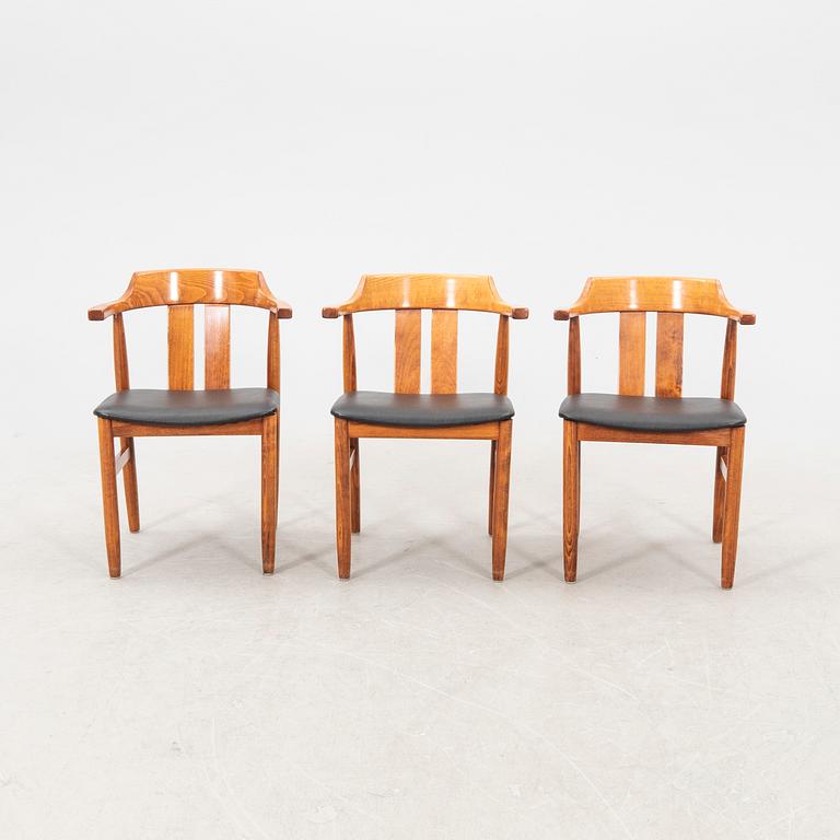 Karmstolar 6 st Gemla möbler 1980-tal.