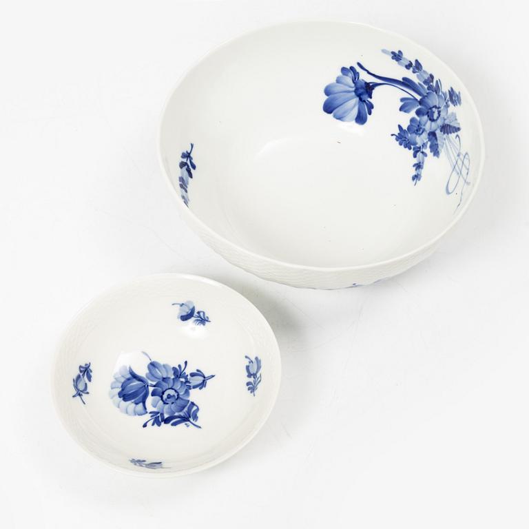 Royal Copenhagen, matservis, porslin, 38 delar, "Blå blomst", Danmark.