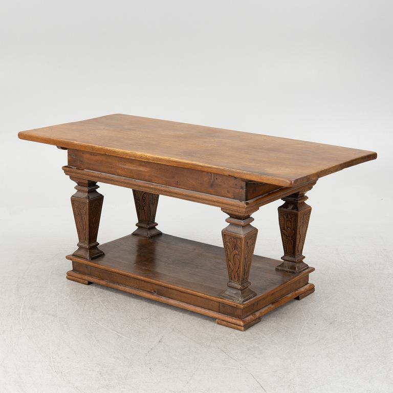 A Swedish provincial table, dated 1792.