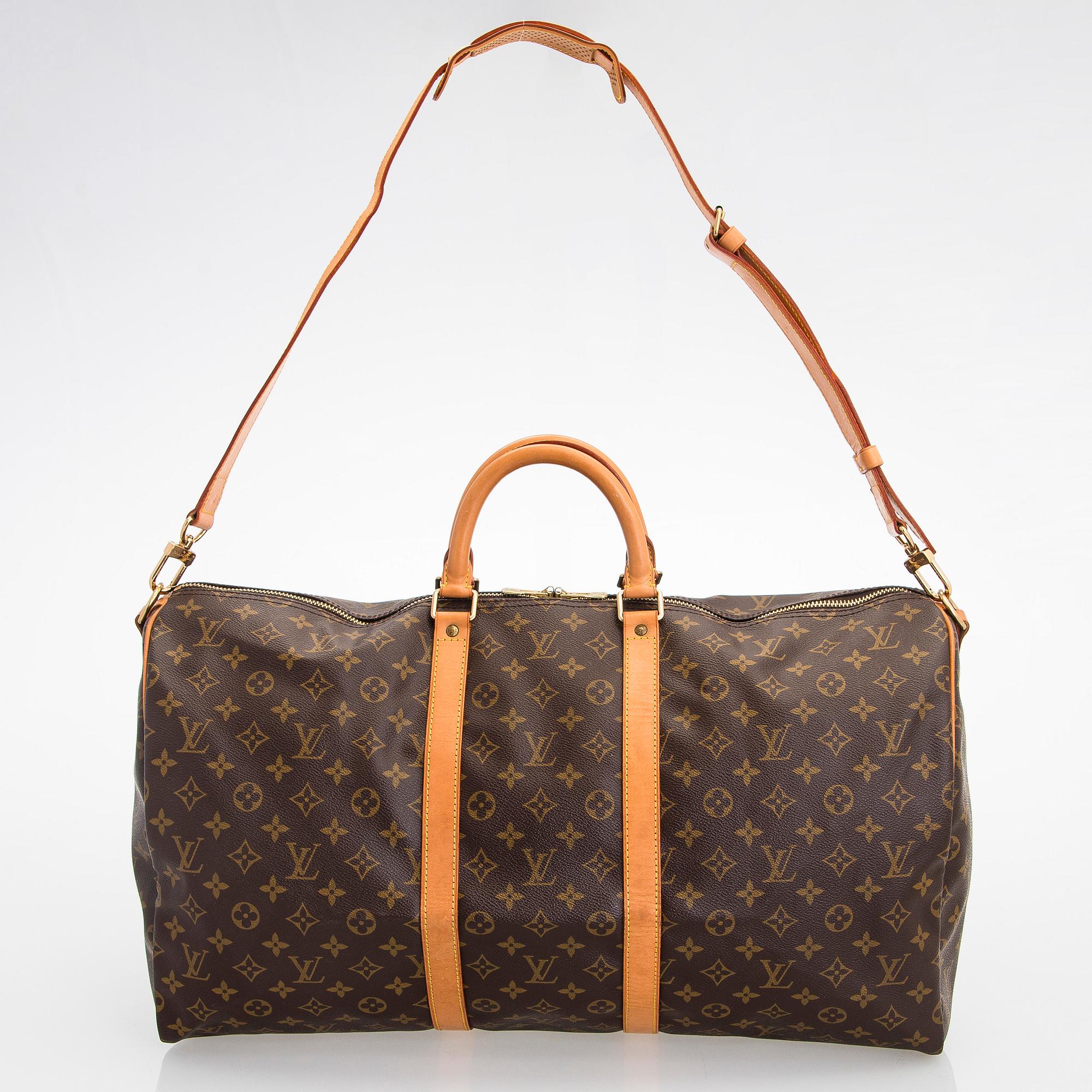 Louis Vuitton, "Keepall 55 Bandoulière", väska.