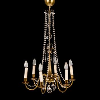 PAAVO TYNELL, a 1930's '1455' chandelier for Taito.