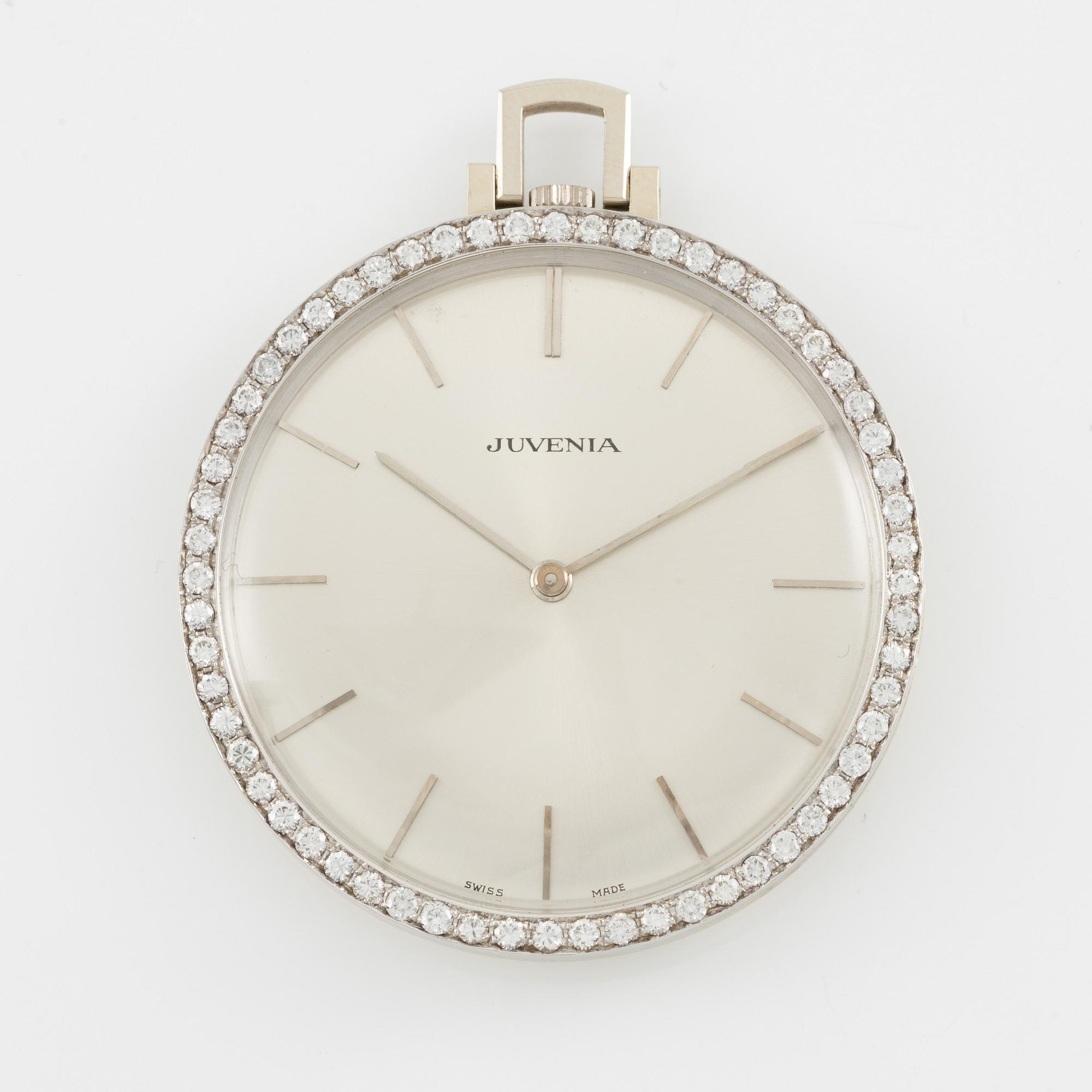 Juvenia, pocket watch, 41 mm.