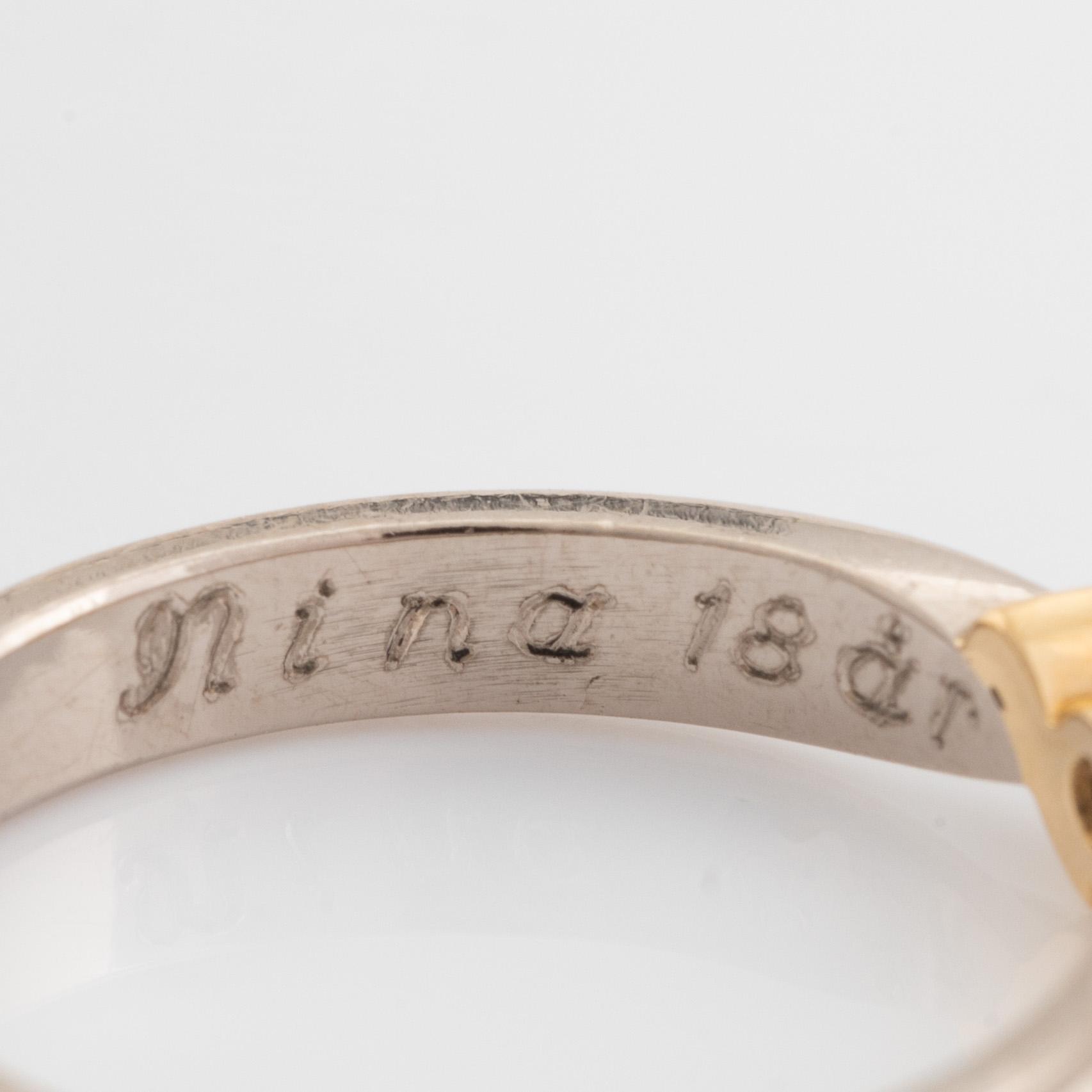 Brilliant cut diamond ring, Engelbert.