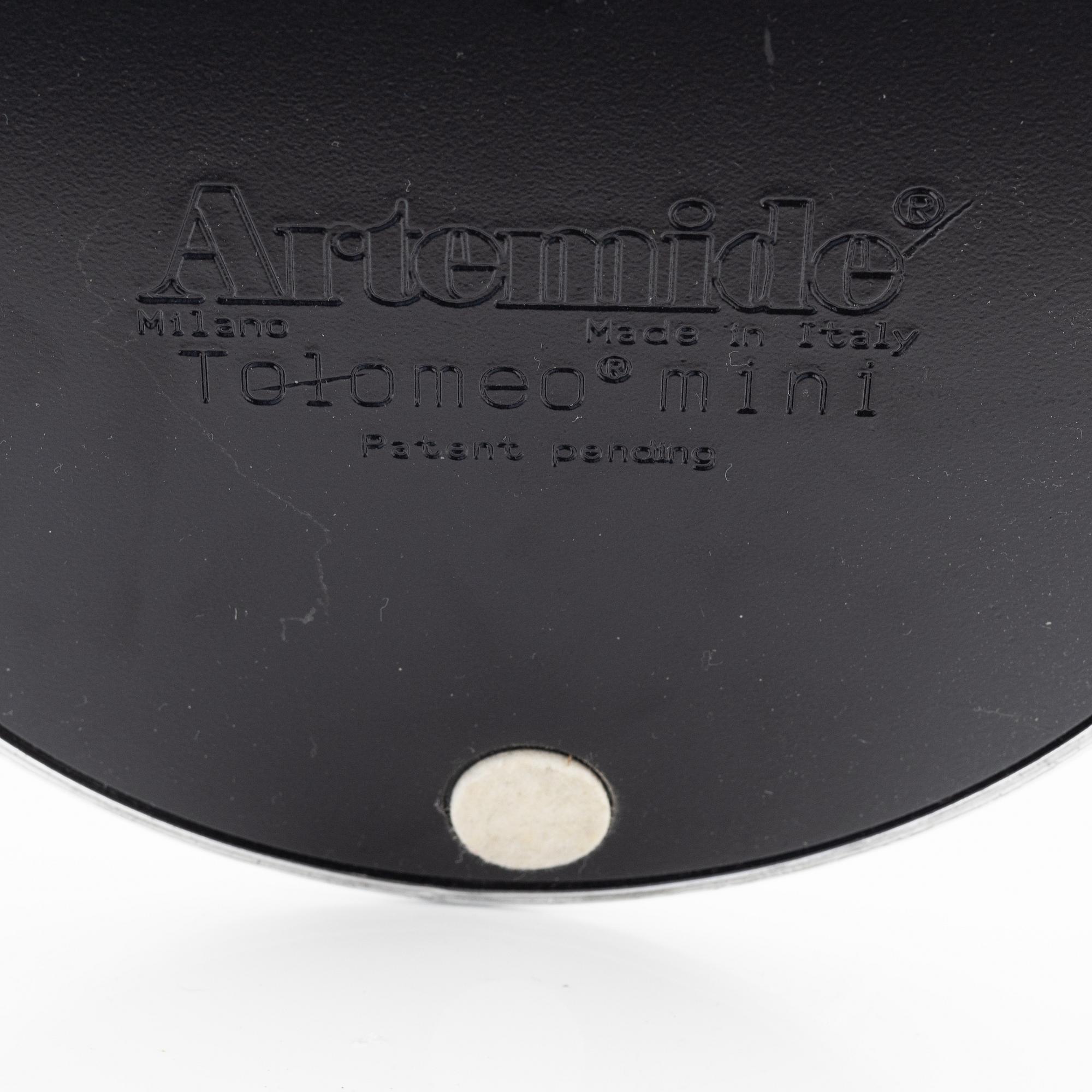 Michele De Lucchi & Giancarlo Fassina, three table lamps 'Tolomeo Mini', for Artemide Italy.