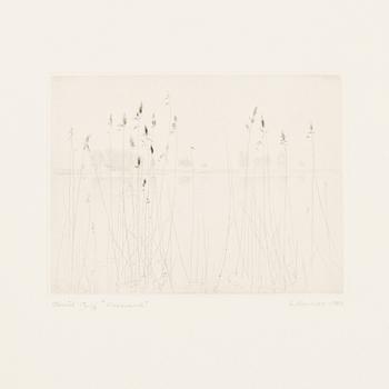 Gunnar Norrman, Drypoint etchings, 8, signed and numbered.