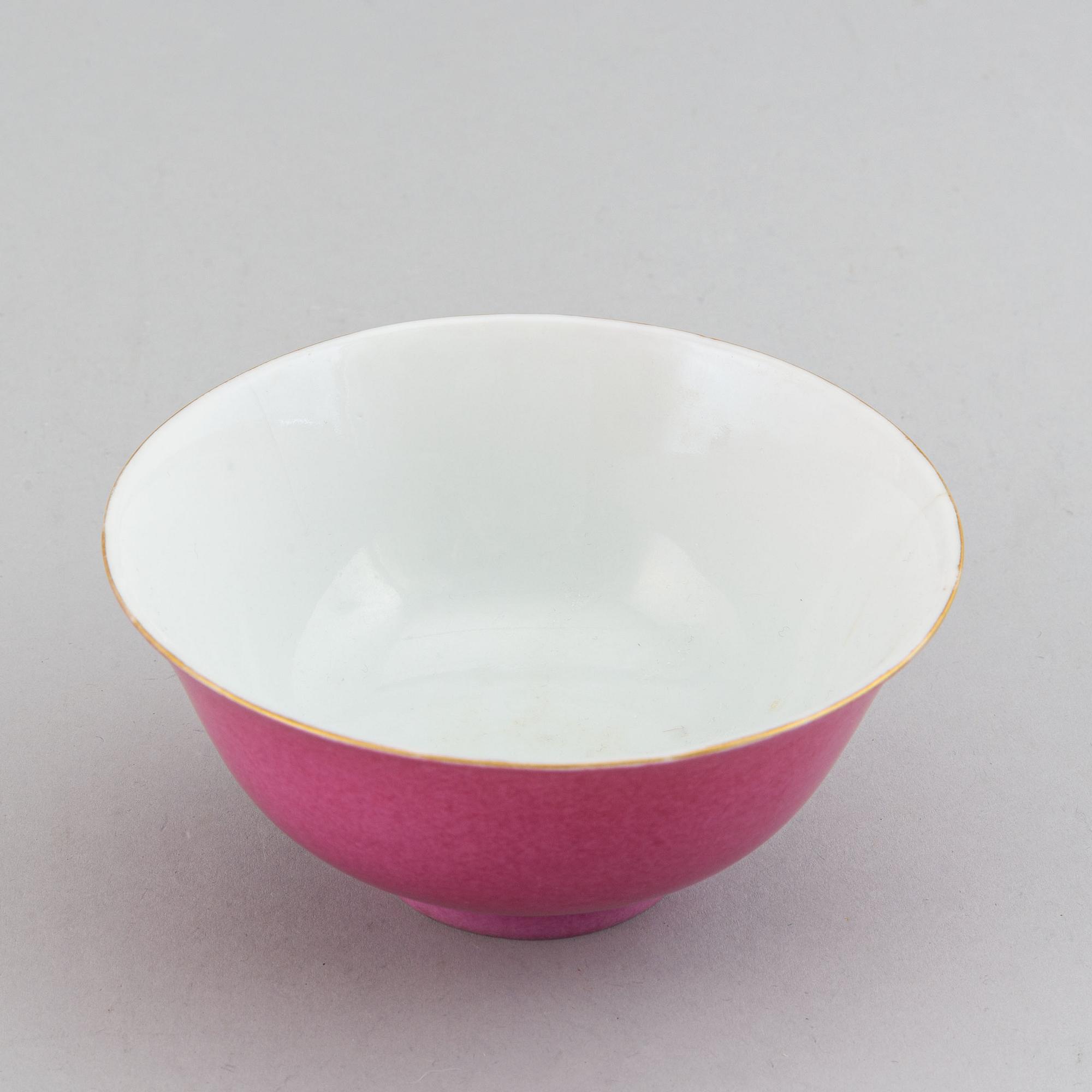 A republic porcelain bowl, 20th century.