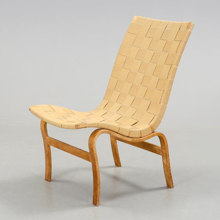 FÅTÖLJ, "Arbetsstol no 41", Bruno Mathsson, Firma Karl Mathsson, Värnamo 1941.
