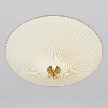 Paavo Tynell, taklampa / takplafond, modell 1076 / 80220, Idman 1900-talets mitt.