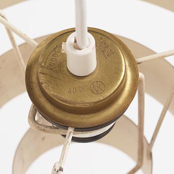 Bertil Brisborg, a ceiling lamp, model "33135", Nordiska Kompaniet, Sweden 1950s.