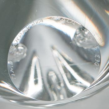 Timo Sarpaneva, glass sculpture, 'Claritas', model 0702, signed Timo Sarpaneva Iittala 1984 C 2304.