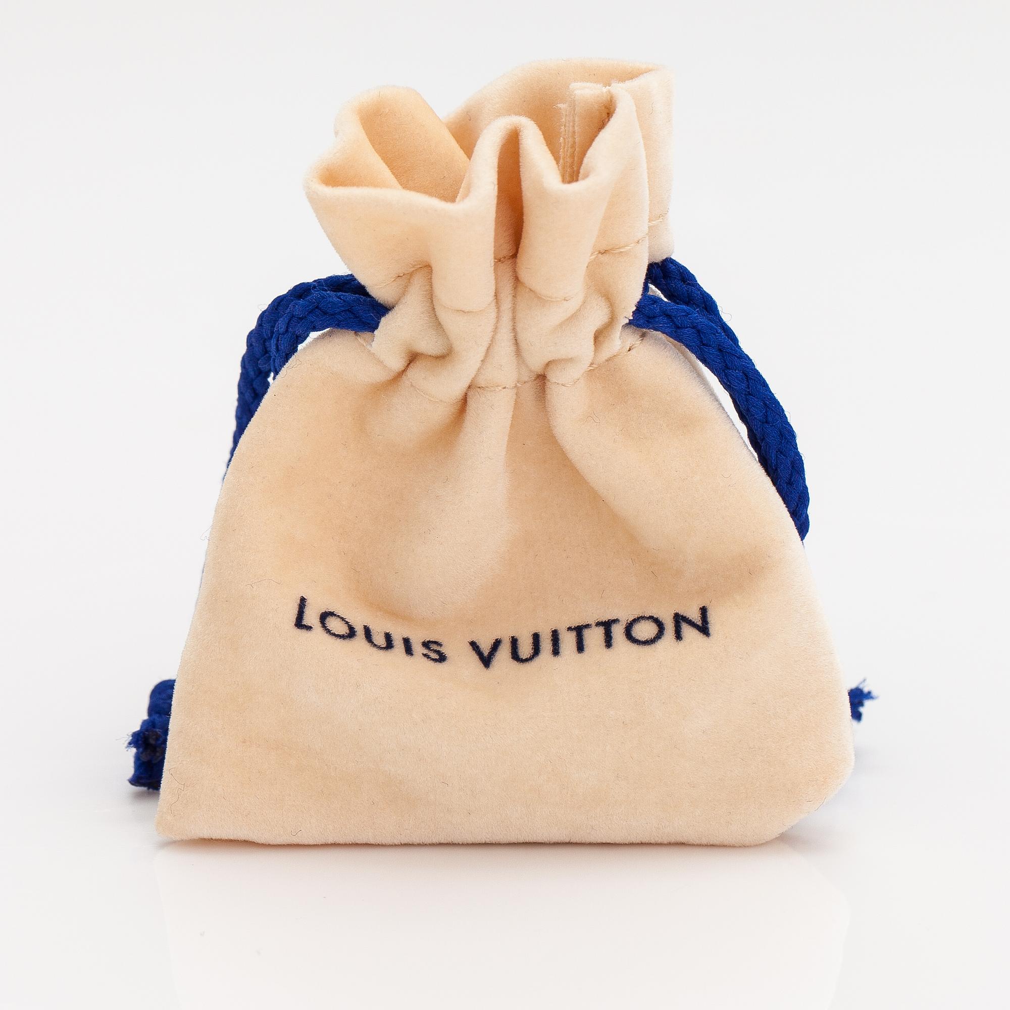 Louis Vuitton, "Essential V Planète" korvakorupari. Merkitty Italy.