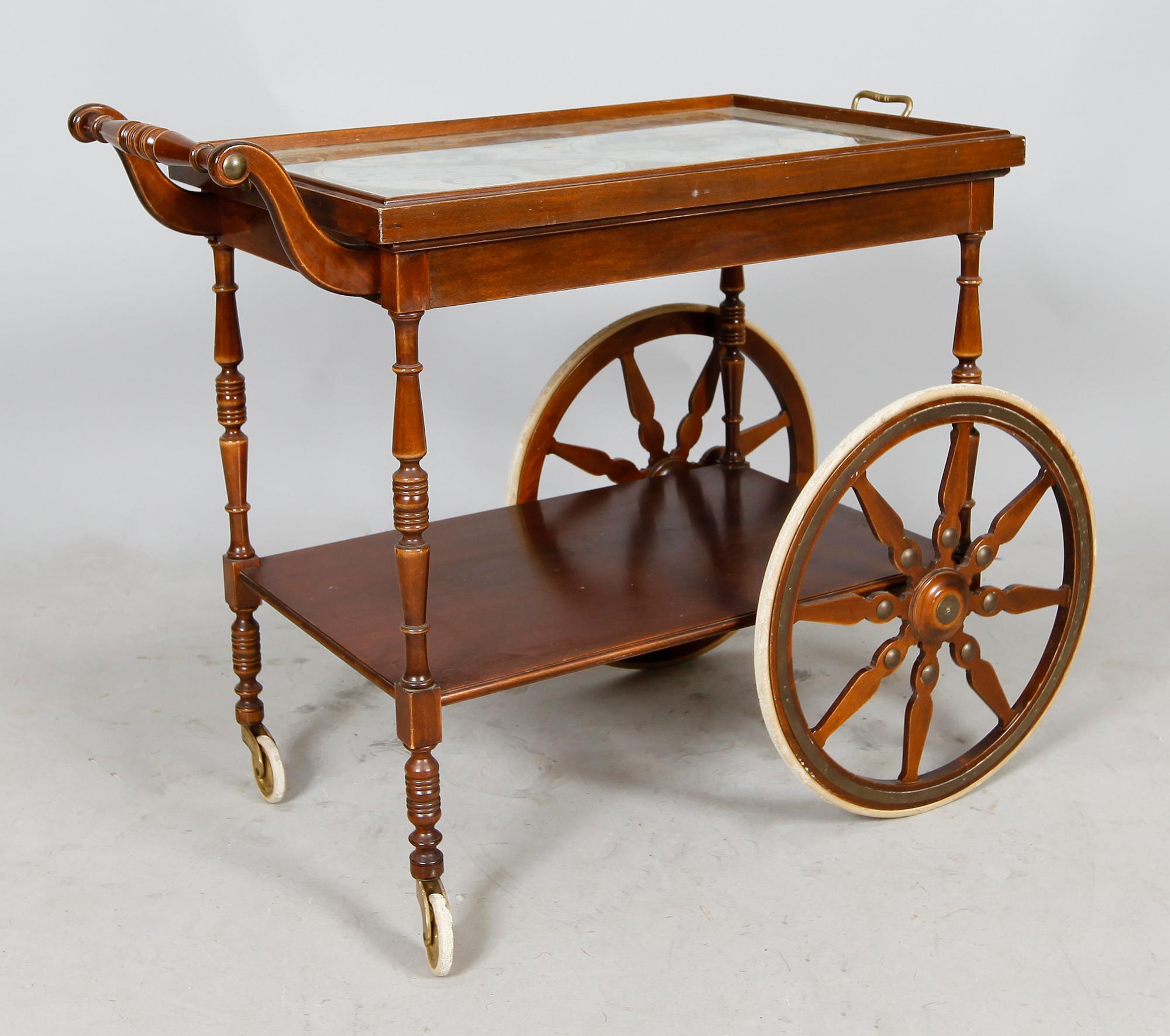 SERVERINGSVAGN, 1900-talets andra hälft.