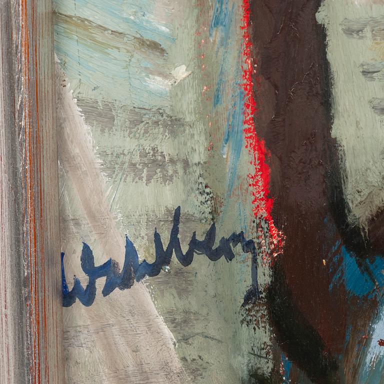Bertil Wahlberg, Still life with amaryllis.