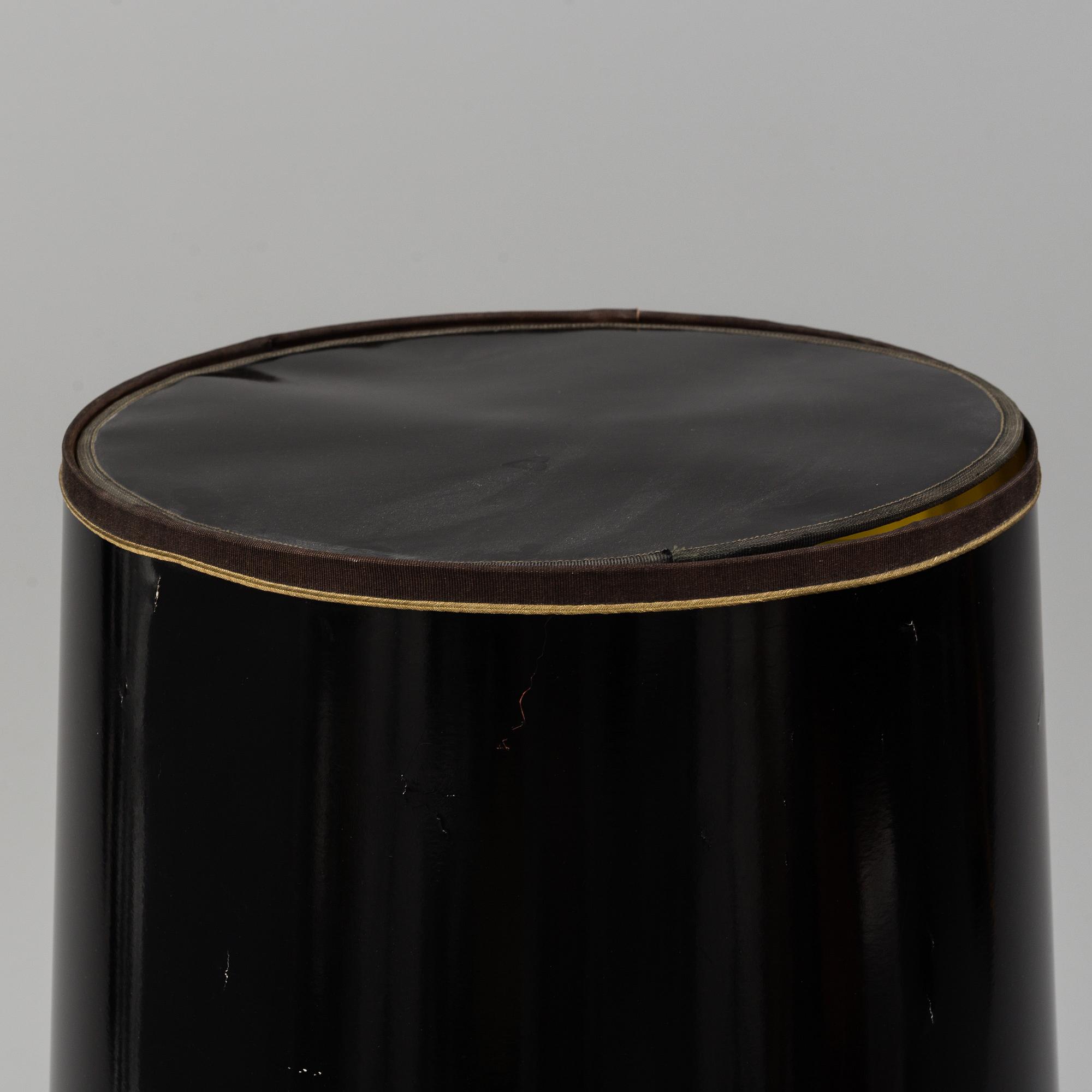 A brass standars light, second half of the 20th Century.