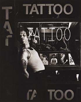 134. Greg Gorman, "Tom Waits, Los Angeles, 1980".