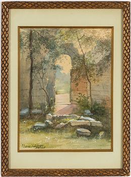 Clara Löfgren, The old portal.