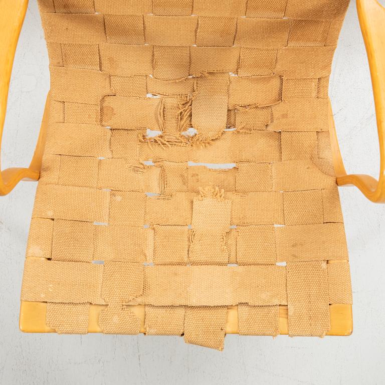 Bruno Mathsson, Armchairs, 6 pcs, "Eva", Karl Mathsson Company, Värnamo 1962.