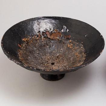 OLOF HULT, trädgårdsurnor, ett par, "Mikrokosmos", Näfveqvarns Bruk.