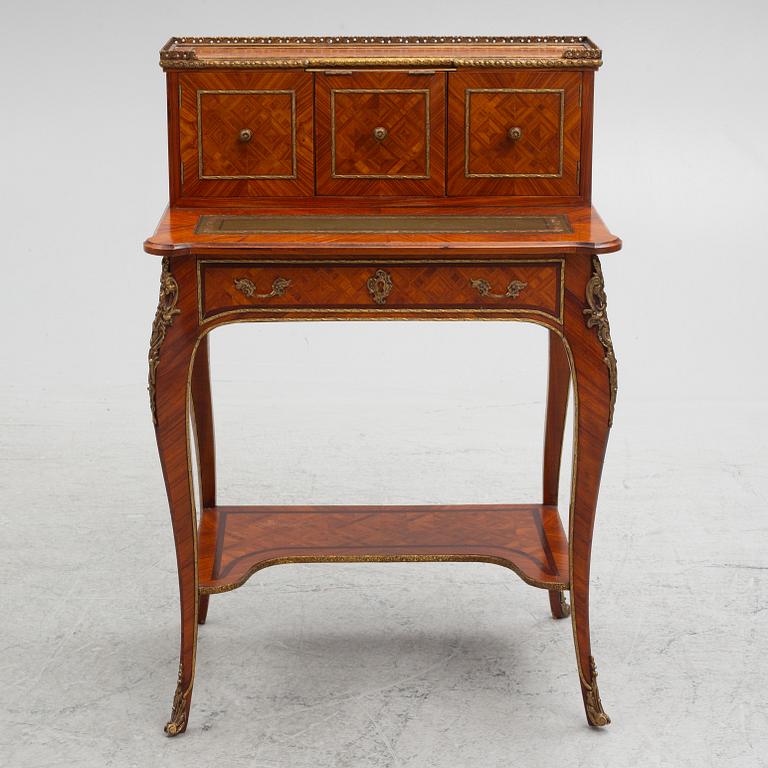 A ladies' desk, Rococo style, mid-20th Century.