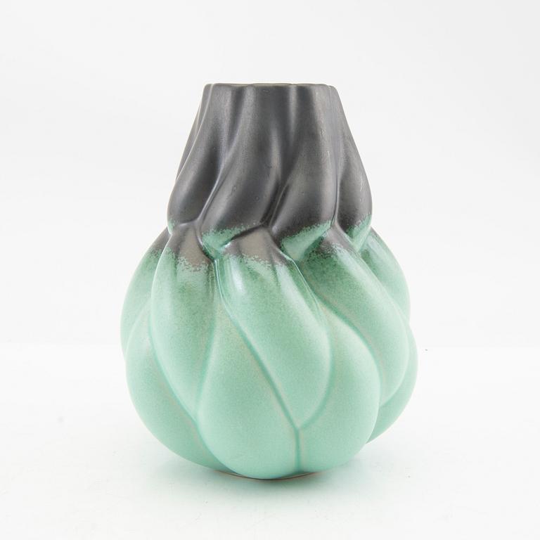 Lisa Hilland, vases 4 pcs "Eda" for Myltha, 21st century glazed stoneware.