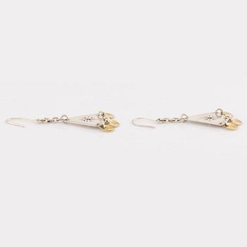 Juhls, earrings, silver, Norway.