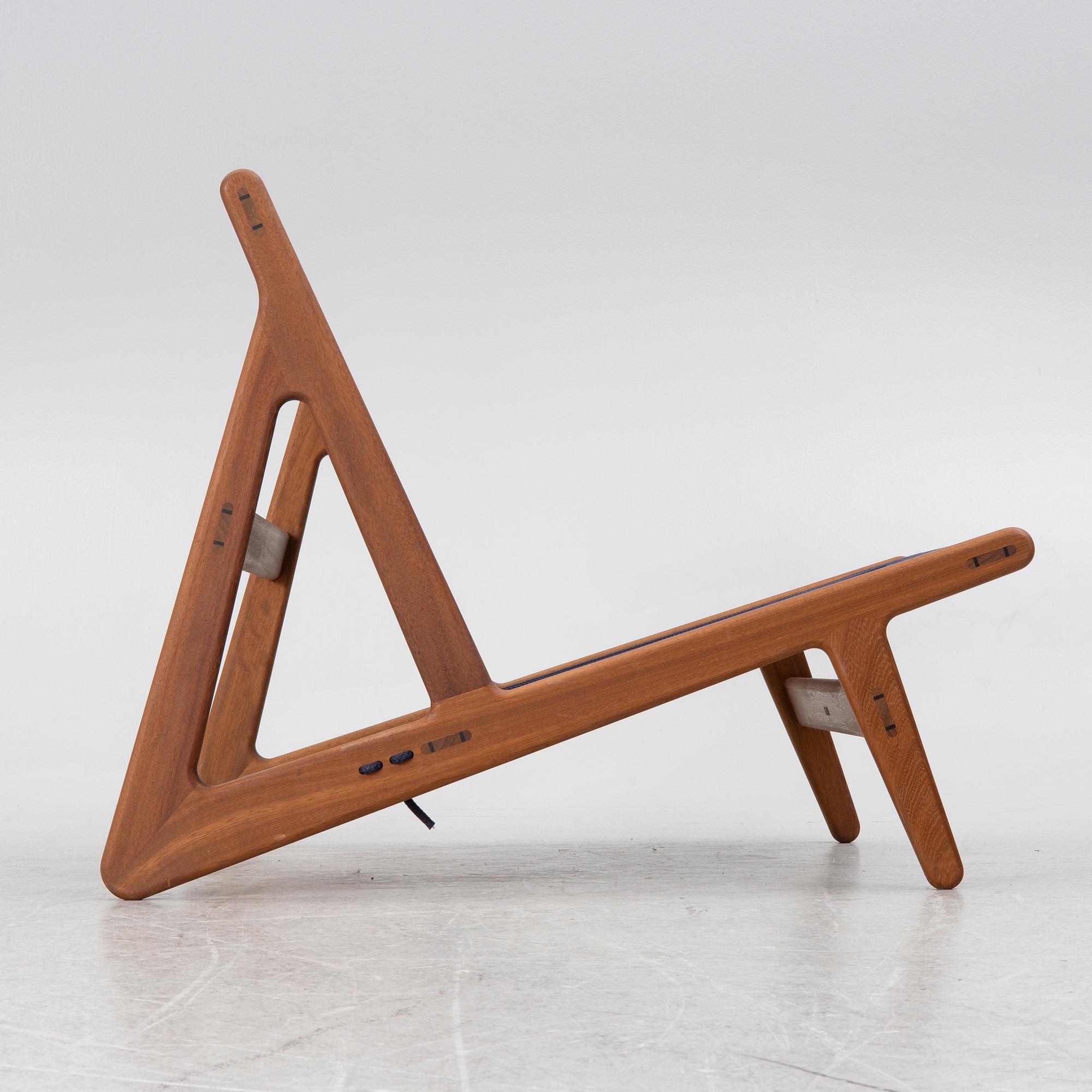 Mathias Steen Rasmussen, an "MR01 initial" lounge chair, GUBI.