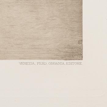 Photogravure plates from Venice.