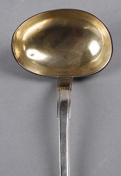 SOPPSLEV, silver, Julius Marianus Bergs Stockholm 1785.