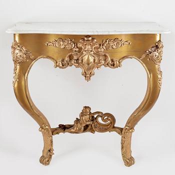 KONSOLBORD, nyrokoko, 1800-talets slut.