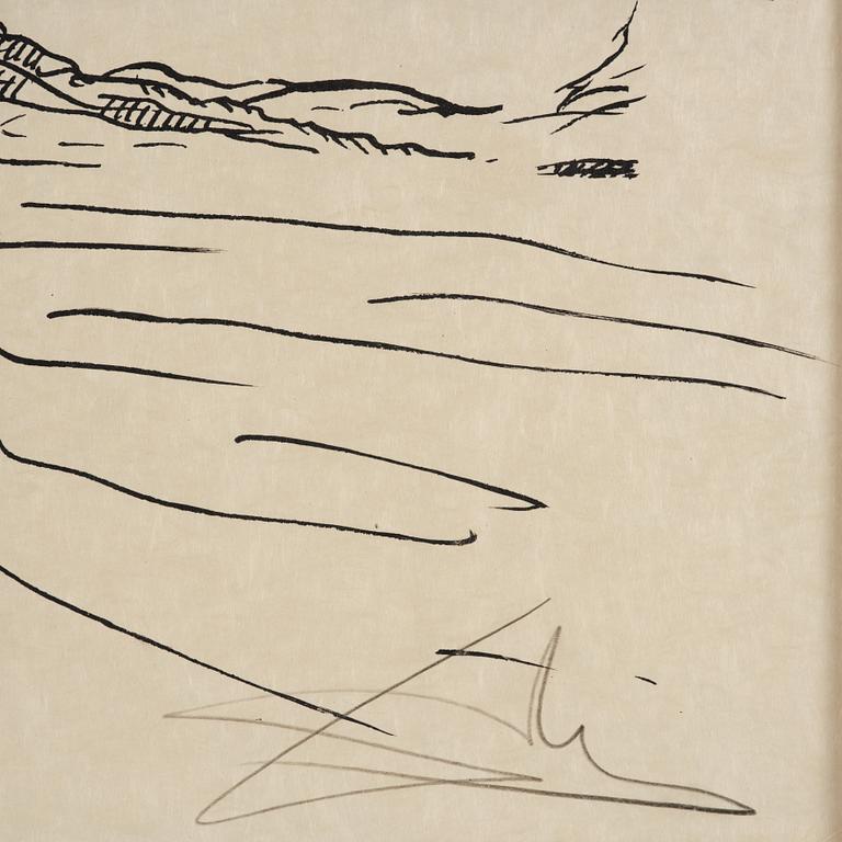 Salvador Dalí, ur serien "Les Songes Drolatiques de Pantagruel".